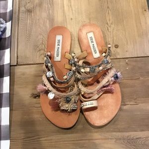 Steve Madden jeweled sandal